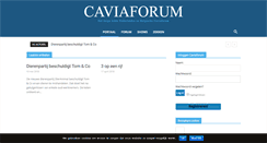 Desktop Screenshot of caviaforum.nl